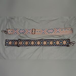 Patterned Adjustable Bag Straps
